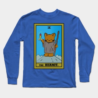 TAROT CARDS | THE HERMIT. | CAT Long Sleeve T-Shirt